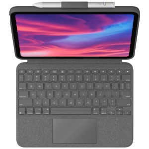 Husa cu tastatura Logitech Combo Touch pentru iPad (10. Gen) - Tastatura iluminata, design flexibil - Img 2