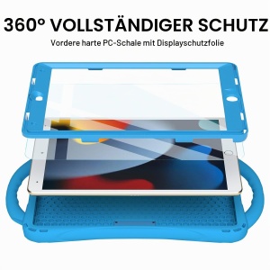 Husa de Protectie TOPESCT pentru iPad 987 Gen, Silikon, Culoare Distractiva, Cu Stand - Img 4