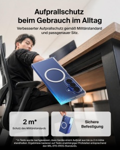 Husa de Telefon Belkin pentru Samsung Galaxy Z Fold8, Transparenta, Rezistenta la Zgarieturi - Img 3