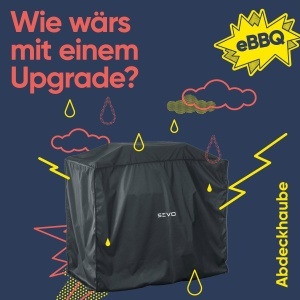 Husa pentru Gratar SEVERIN SEVO GTS, impermeabila, 600D Oxford, neagra - Img 2