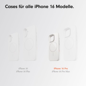 Husa pentru iPhone 16 Pro Beats - MagSafe, Kratzfeste, Felsbeige - Img 2