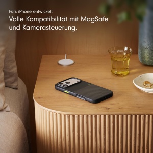 Husa pentru iPhone 17 Pro Max Beats, rezistenta la socuri, cu MagSafe, interior din microfibra - Img 6