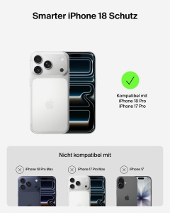 Husa pentru iPhone 18 Pro Belkin Protect, MagSafe, Nano-Titan, Rigiditate Militara - Img 2