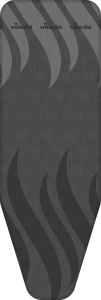 Husa pentru masa de calcat Vileda Total Reflect Ultimate, neagra, 120-130 cm - Img 2