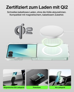 Husa pentru Samsung Galaxy Z Flip8 Belkin, Transparenta, Kratzfest, Protectie UV - Img 5