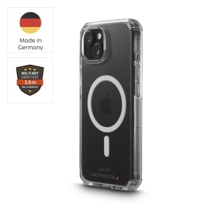 Husa pentru telefon Hama Extreme Protect pentru iPhone 15, Transparenta, D3O, Anti-Vergilbung - Img 6