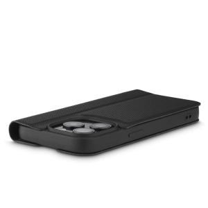 Husa pentru telefon Hama pentru iPhone 15 Pro, neagra, cu suport si compartiment pentru carduri - Img 4