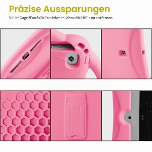 Husa protectoare pentru iPad mini, TopEsct, silicon, roz, model 2019 - Img 5