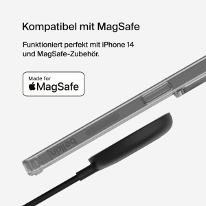 Husa transparenta Belkin pentru iPhone 14, compatibila MagSafe, protectie camera - Img 2