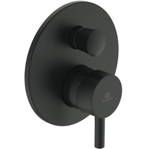Ideal Standard BD193XG Ceraline Robinet Pachet Set complet, Robinet de lavoar, Robinet de baie, Robinet de baie, Baterie, economisire de apa, matase neagra - Img 3