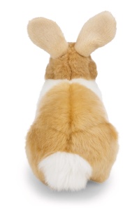 Iepuras de plus NICI, 20 cm, culoare bej, design realist - Img 3