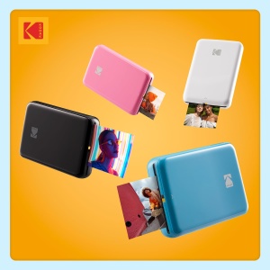 Imprimanta foto portabila KODAK Step - Bluetooth, 2x3 inch, albastra - Img 9