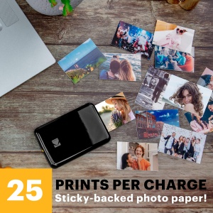 Imprimanta foto portabila KODAK Step Bluetooth Tehnologie ZINK Negru - Img 3