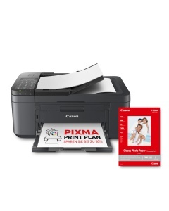 Imprimanta multifunctionala Canon PIXMA TR4755i, 4 in 1, negru, Wi-Fi, ADF 20 foi
