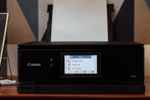 Imprimanta multifunctionala Canon PIXMA TS8750, A4, Wi-Fi, 6 cerneluri, negru - Img 5
