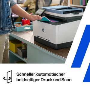 Imprimanta multifunctionala HP Color LaserJet Pro MFP 3302fdwg, 25ppm, Wi-Fi, Fax - Img 4