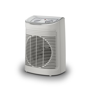 Incalzitor cu ventilator Rowenta Instant Comfort Aqua, doua setari de caldura, functie ventilator, consum de energie reglabil, silentios, incalzitor electric, gri deschis, SO6510F2, 1200 - 2400w - Img 1