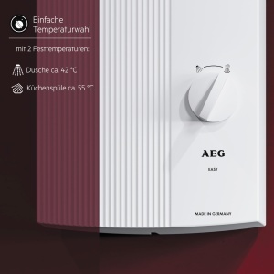 Incalzitor de apa instantaneu AEG DDLE EASY 18 kW, 2 temperaturi fixe, 400V - Img 3