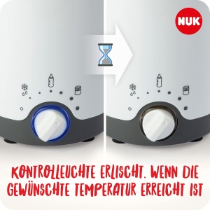 Incalzitor de biberoane NUK Thermo 3 in 1 Dezghetarea incalzirea si mentinerea la cald a alimentelor lichide si moi Cos usor de indepartat Mufa UE - Img 3