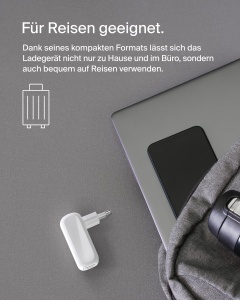 Incarcator Belkin BoostCharge 42W cu 2 porturi USB-C si USB-A, Alb - Img 4