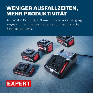 Incarcator rapid Bosch EXPERT EXAL18V-160, 16 A, 39 min, 3 moduri - Img 3