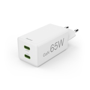 Incarcator rapid Hama 65W GaN, 2x USB-C, alb - Img 14