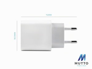 Incarcator USB-C MUTTO, 10W, 2 porturi, cablu USB-C 1m - Img 6