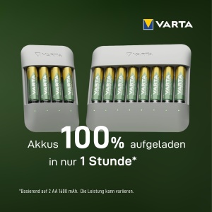 Incarcator VARTA Eco Charger Multi, 8x AA 2100mAh, design modern, reciclat - Img 9