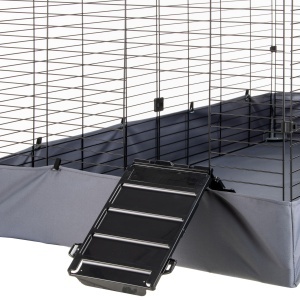 Incarcina Ferplast pentru cobai HUB 04 ideala pentru cusca pentru animale mici incinta pentru animale interioaraexterioara impermeabila - podea lavabi - Img 3