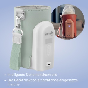 Incubator portabil LIONELO Thermup Go Evo pentru incalzirea laptelui, 4500 mAh - Img 2