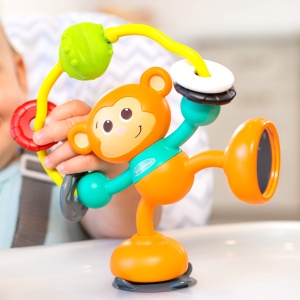 Infantino Wacky Bebee Activitate Maimuta Multicolor Cod 930-216267-00 - Img 2