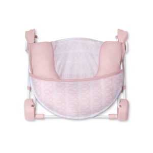 Ingenuity FoldAway Baby Badesitz 2 Pozitii Roz 0-6 Luni Compact Pliabil - Img 6