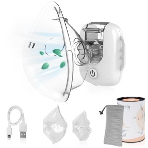 Inhalator LIONELO Nebi Air Mask, 6 ml, pentru copii si adulti - Img 1