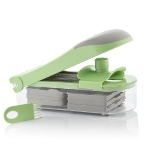 InnovaGoods Gemuseschneider 7-in-1 Multifunctional Verde Picioare Antialunecare - Img 2