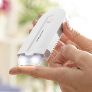 InnovaGoods Mini Epiluch Rasoir Reincarcabil cu LED Compact si Elegant AlbLila - Img 7
