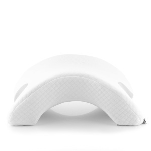 InnovaGoods - Perna viscoelastica pentru cupluri Design ergonomic pentru relaxare pentru doi Spuma cu memorie pentru ameliorarea presiunii Husa detasa - Img 2