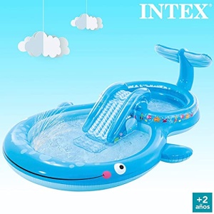 Intex 57176NP - Centru de joaca gonflabil balena vinil albastru 373x234x99 cm - Img 5