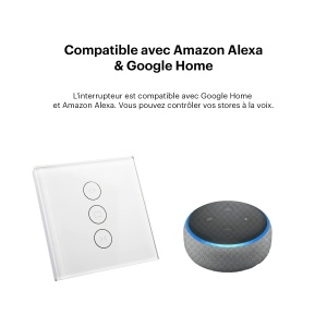 Intrerupator Daewoo IVR501W, control WLAN, 600W, compatibil Alexa si Google Assistant - Img 5