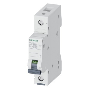 Intrerupator de circuit SIEMENS SENTRON 25A, 1-polig, 6kA, 230400V