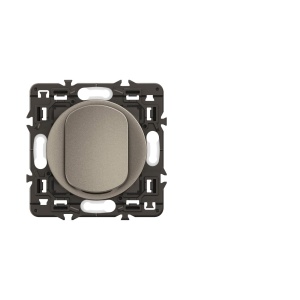 Intrerupator Legrand Celiane - 10 A, Titanium, 4 bucati