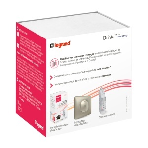 Intrerupator modular Legrand 199122, conectivitate cu aplicatia Home Control, design compact - Img 3