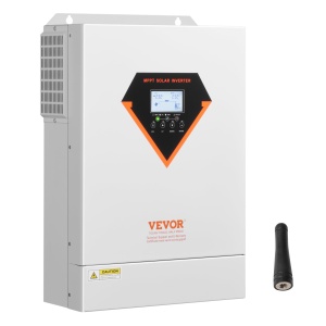 Invertor solar hibrid VEVOR EM6200-48L 6kW MPPT 120A 48V DC la 220230V AC - Img 9