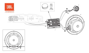 JBL Stage3 607CF Sistem de sunet auto cu 2 cai - 250 Watt Components Pro Sound Set de difuzoare auto cu difuzoare incorporate de 160 mm - 65 inchi si  - Img 8