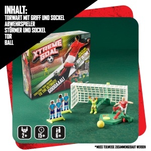 Joc de fotbal TOMY Xtreme Goal, pentru 2-4 jucatori, fara baterii - Img 6