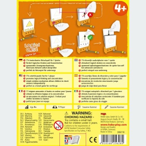 Joc de logica HABA Logic CASE Starter Set 4, 77 carti de puzzle, pentru copii - Img 7