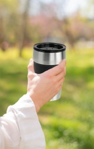 Jocca Cafetiera Portabila cu Cana Termica 420ml Filtru Reutilizabil Functie Auto-Oprire - Img 7