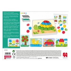 Jocuri Goula Jumbo D53140 GOULA - Culoare bebelus - Joc din lemn pentru copii mici - de la 2 ani - Img 8