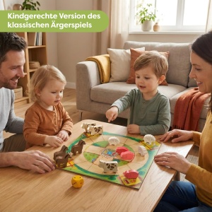 Jocuri pentru copii HABA Mein erster Spieleschatz - 10 jocuri clasice, pentru 3 ani - Img 2