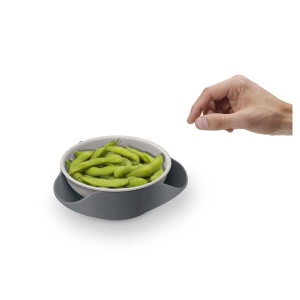 Joseph Joseph Double-Dish Servierschale Design inteligent Culoare gri si verde - Img 6