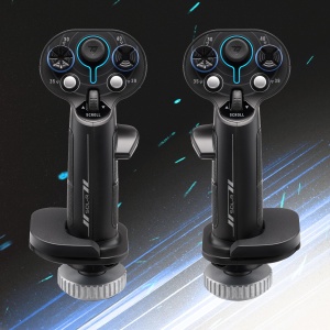 Joystick Thrustmaster Sol-R 3 AVA Add-On Grip, metal, 21 butoane, ergonomic - Img 3